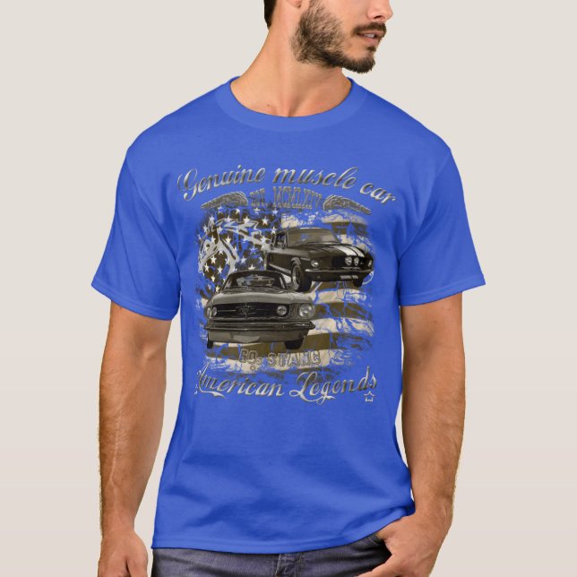 Camiseta Mustang USA 60s muscle gift (Anverso)