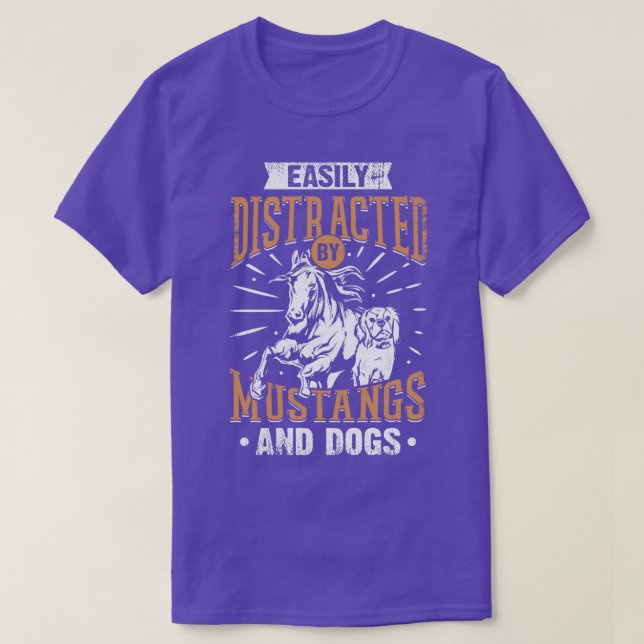 Camiseta Mustang Wild Horse Lover Gift (Diseño del anverso)