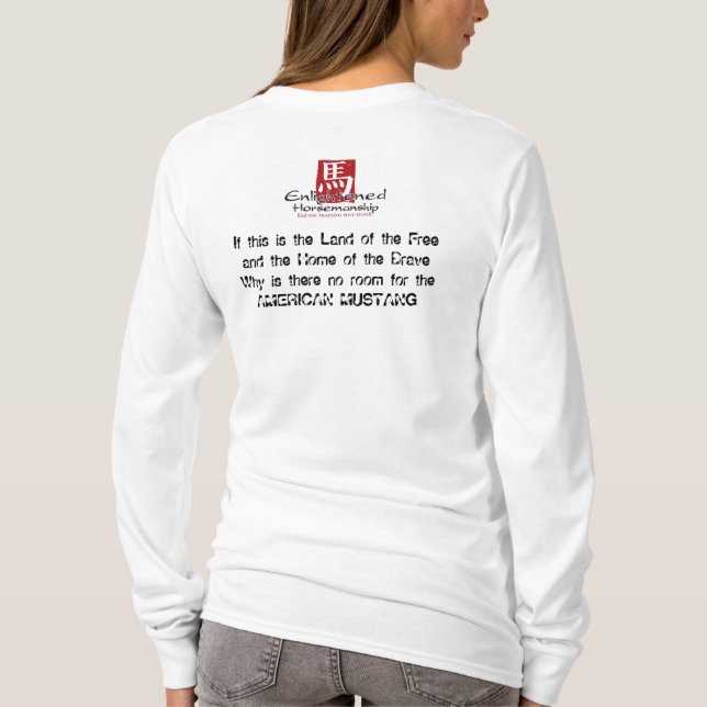 CAMISETA MUSTANGO AMERICANO (Reverso)