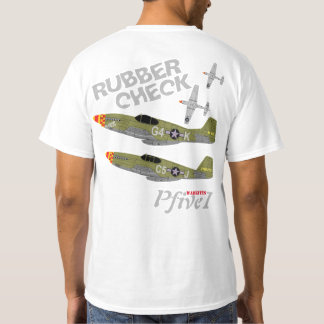 Camiseta Mustango "control de goma " de Pfive1 P-51
