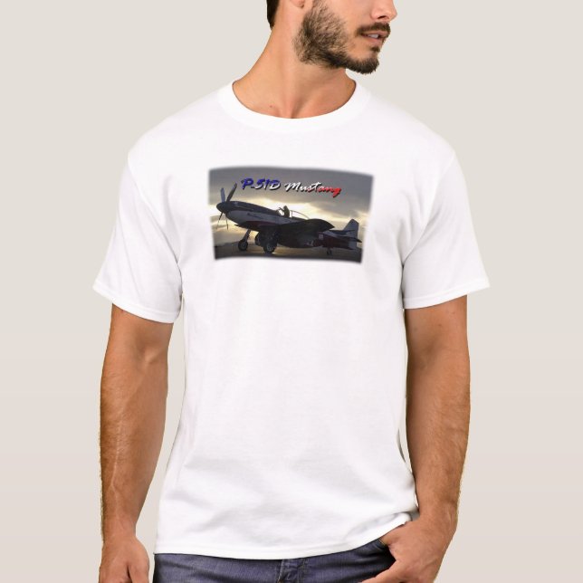 Camiseta Mustango de P-51D (Anverso)