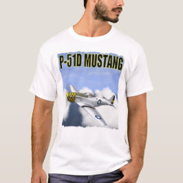CAMISETA MUSTANGO DE P-51D