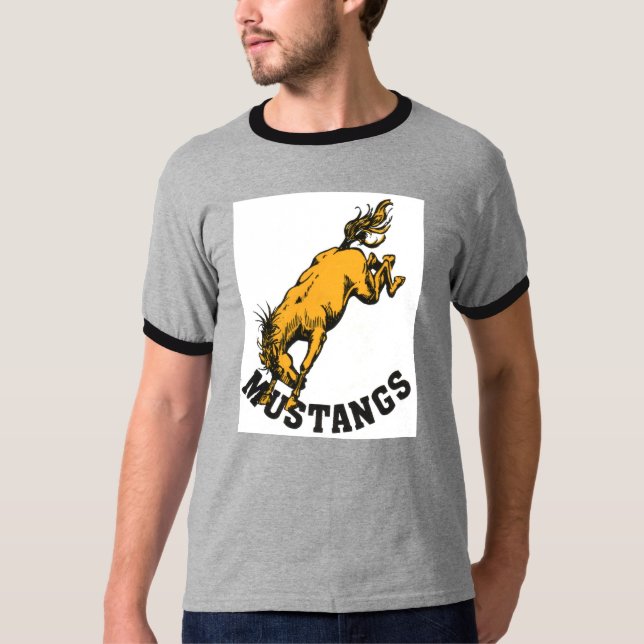 Camiseta Mustangos de Washington (Anverso)