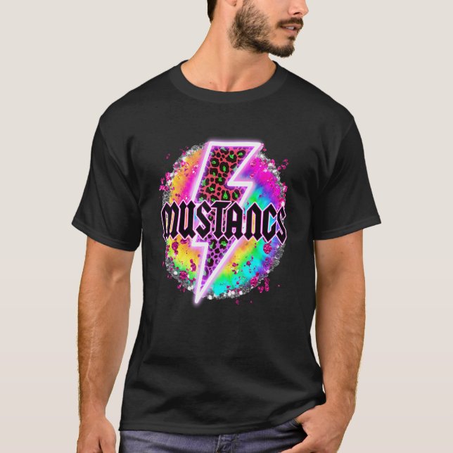 Camiseta Mustangs School Spirit (Anverso)