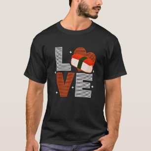 Camiseta Musubi Ama al Chef de Sushi Comida Japonesa Hawaia