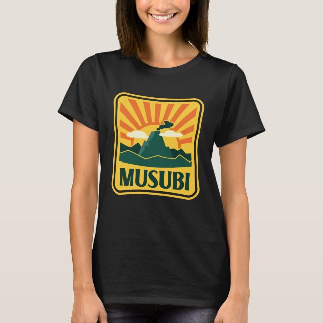 Camiseta Musubi Hawaii Volcano (Anverso)