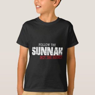 Camiseta Musulmanes dicen que la cita islámica sigue a la S
