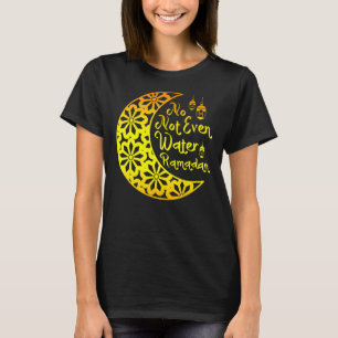 Camiseta Musulmanes No Ni El Agua Celebración Islámica Isla