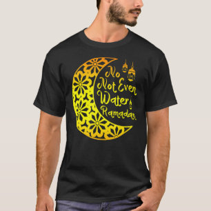 Camiseta Musulmanes No Ni El Agua Celebración Islámica Isla