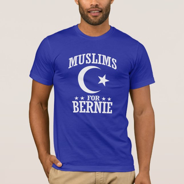 CAMISETA MUSULMANES PARA LAS CHORREADORAS DE BERNIE (Anverso)