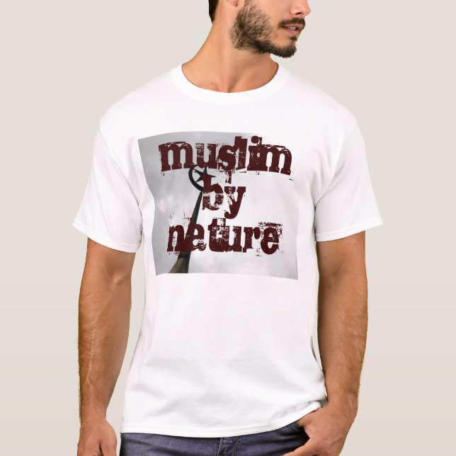 Camiseta musulmanes por la naturaleza (Anverso)