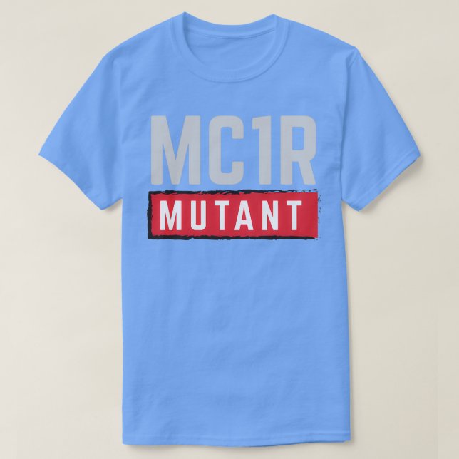 Camiseta Mutant MC1R (Diseño del anverso)