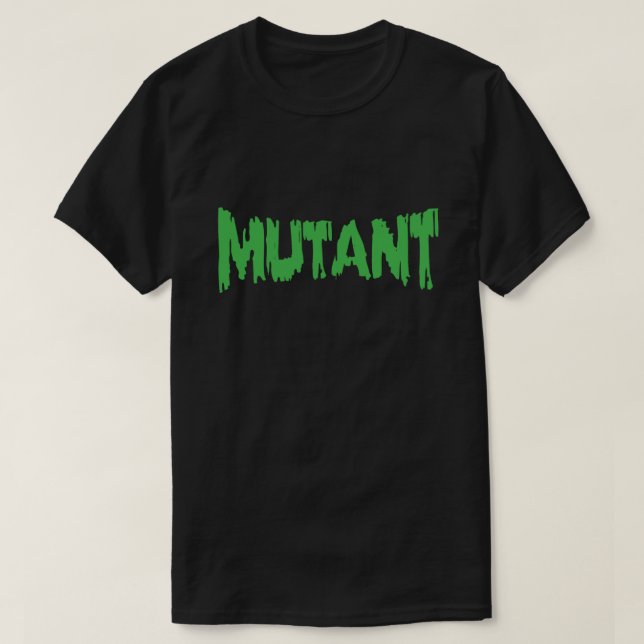 CAMISETA MUTANTE (Diseño del anverso)