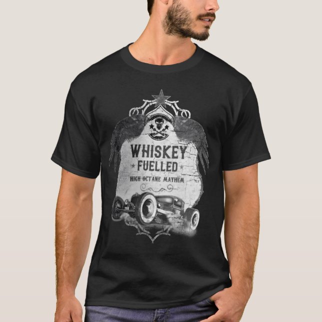 Camiseta Mutilación aprovisionada de combustible whisky (Anverso)