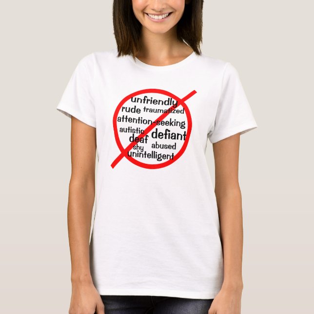 Camiseta Mutismo selectivo (Anverso)