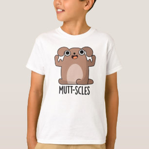 Camiseta Mutt-scles Funny Animal Dog Pun