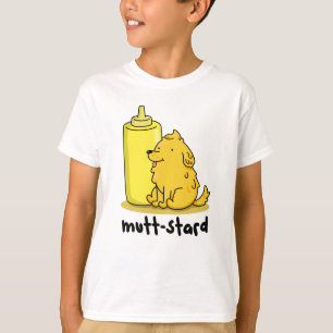 Camiseta Mutt-stard Funny Doggy Mustard Pun