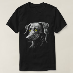 Camiseta Mutt T-Shirt de Green Eyes Scratchboard