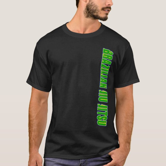 Camiseta Muttahida Majlis-E-Amal de la bandera de Jiu Jitsu (Anverso)