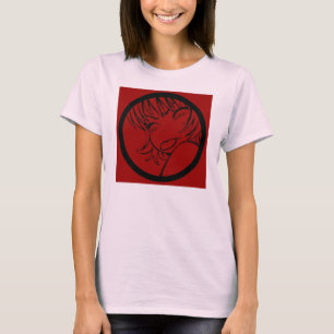 Camiseta muuhh - animado lindo