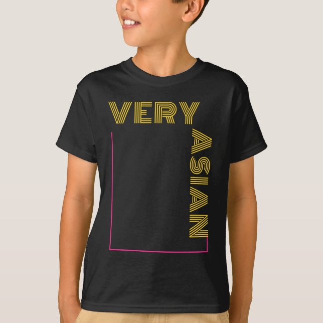 Camiseta Muy asiático (Anverso)