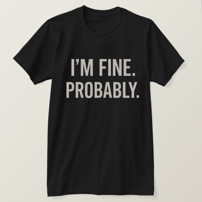 Camiseta Muy bien (Anverso del diseño)