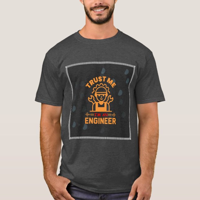 Camiseta Muy buena confianza, soy ingeniera (Anverso)