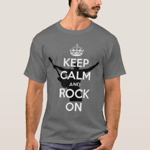 Camiseta Muy Cool Mantén la Calma y Rockea
