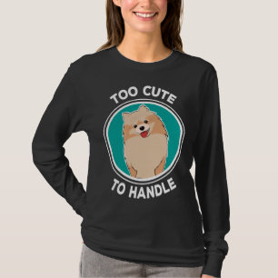 Camiseta Muy Cuidada Para Manejar La Bonita Idea De Perro P