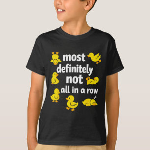 Camiseta Muy Definitivamente No Todos En Fila Conciencia De