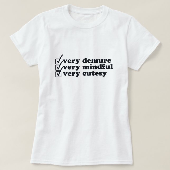 Camiseta Muy deprimente (Diseño del anverso)