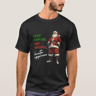 Camiseta Muy deprimente Muy gracioso Navidades virales San