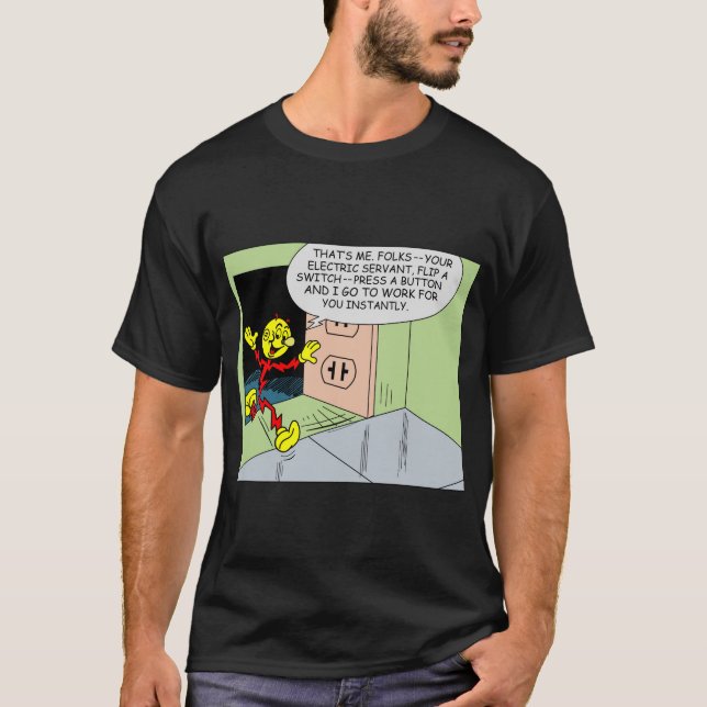 Camiseta Muy divertido Reddy Kilowatt T-Shirt (Anverso)
