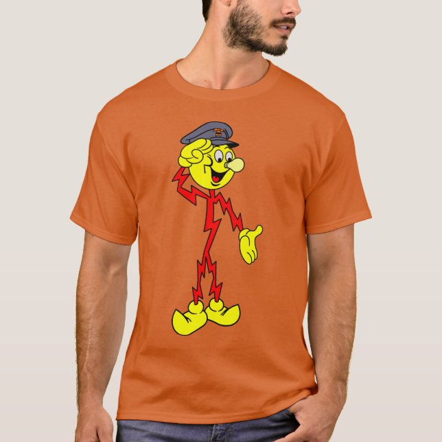 Camiseta Muy divertido Reddy Kilowatt T-Shirt (Anverso)