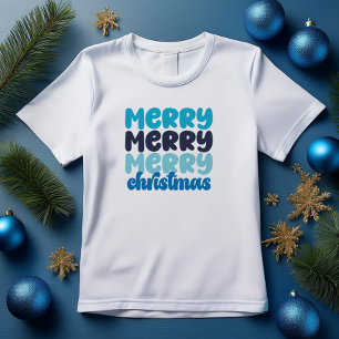 Camiseta Muy Feliz Navidad Letras Negrita