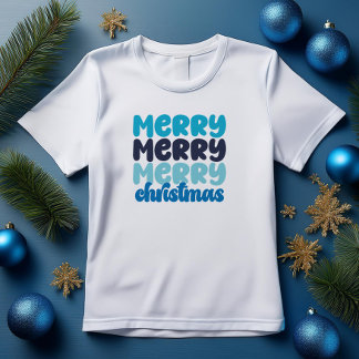Camiseta Muy Feliz Navidad Letras Negrita