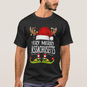 Camiseta Muy Feliz X-Mas Massachusetts
