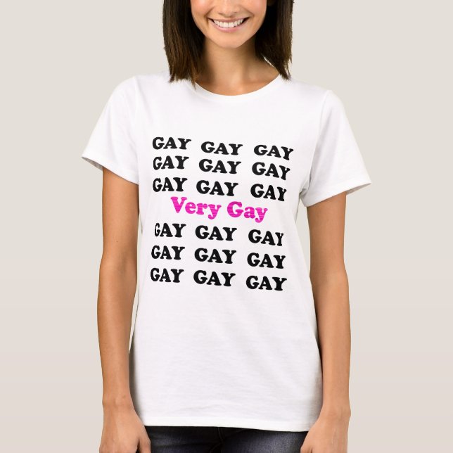 Camiseta Muy Gay (Anverso)