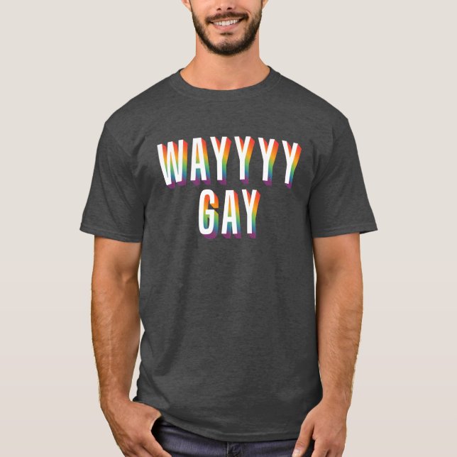 CAMISETA MUY GAY (Anverso)
