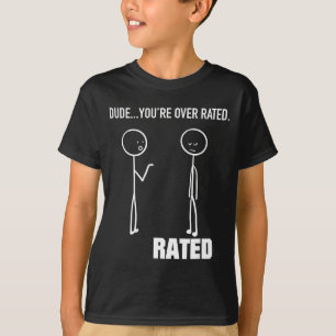 Camiseta Muy Gracioso Personaje de Palitos - Tío Estás Sobr