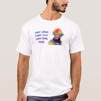 Camiseta Muy insensible... racista...