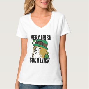 Camiseta muy irlandés tal suerte, el día de St Patrick