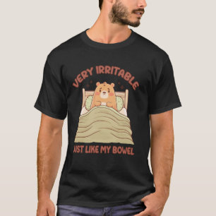 Camiseta Muy Irritable Al Igual Que Mi Intestino