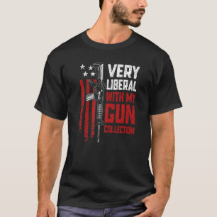 Camiseta Muy liberal con mi colección de armas Pro Ar15
