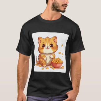 Camiseta Muy lindo naranja tabby tater que le tiró al gato 