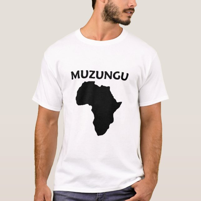 Camiseta muzungu (Anverso)