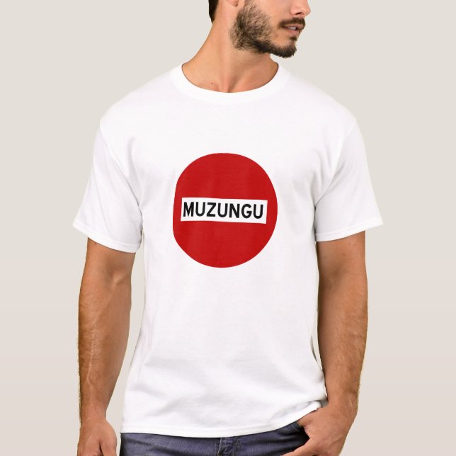 Camiseta muzungu-parada (Anverso)