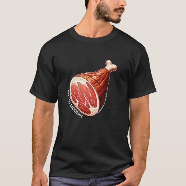 Camiseta MV NSM Jamón No Tan Moderno (Anverso)