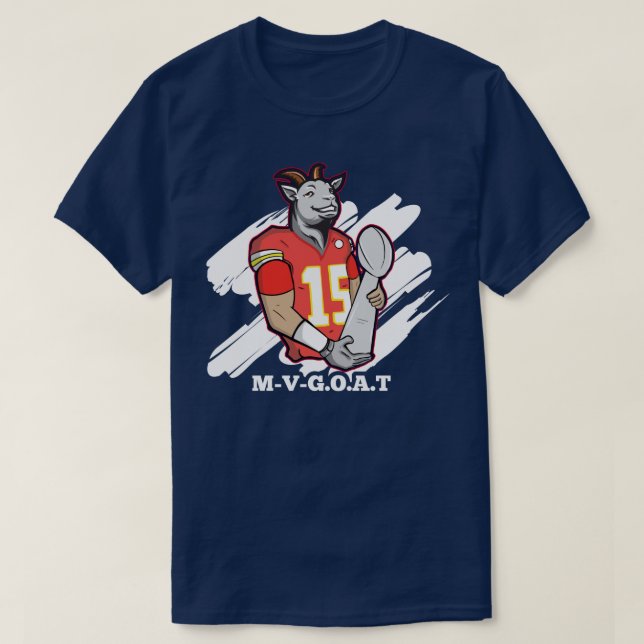 Camiseta MVGOAT Mahomes MVP (Diseño del anverso)
