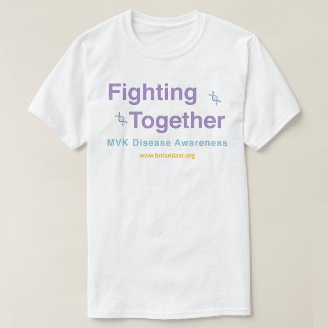 Camiseta MVK luchando juntos (Diseño del anverso)